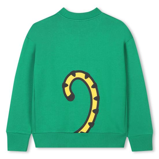 25SS [주니어] 겐조 풀오버 K61130 674 Green - KENZO