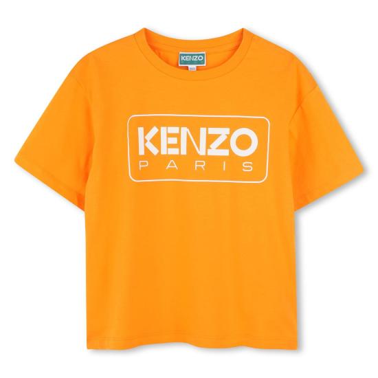 25SS [주니어] 겐조 티셔츠 K61064 423 Orange