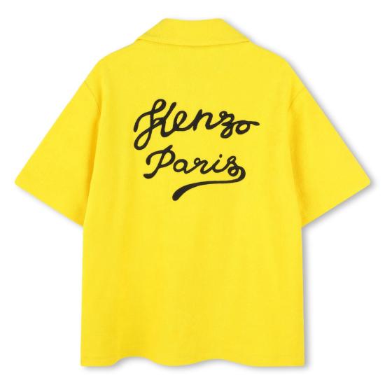 25SS [주니어] 겐조 셔츠 K61090 525 Yellow - KENZO