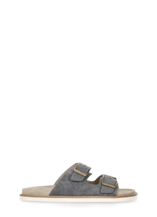 25SS 브루넬로 쿠치넬리 뮬/슬리퍼 MZUSILY235 CAY30 Grey