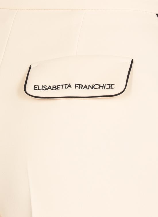 25SS 엘리자베타프랜치 숏팬츠 SH00851E2 E84 Ivory - ELISABETTA FRANCHI