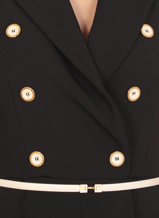 25SS 엘리자베타프랜치 점프수트 TUT4551E2 685 Black - ELISABETTA FRANCHI