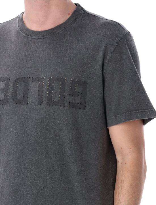 25SS 골든구스 반팔 티셔츠 GMP01220P000671 60318 Antracite - GOLDEN GOOSE