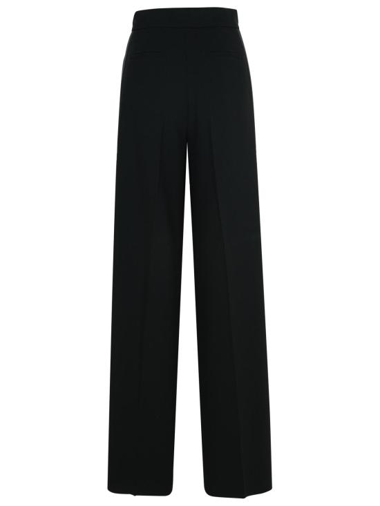 24FW 막스마라 스트레이트 팬츠 2421136044003 Black - MAX MARA