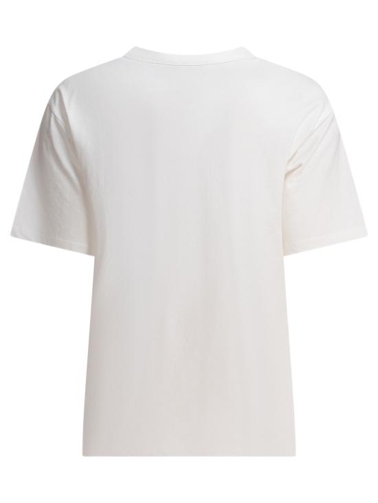 25SS 이네스 드 라 프레상쥬 반팔 티셔츠 14Y078CO002F373 White - INES DE LA FRESSANGE