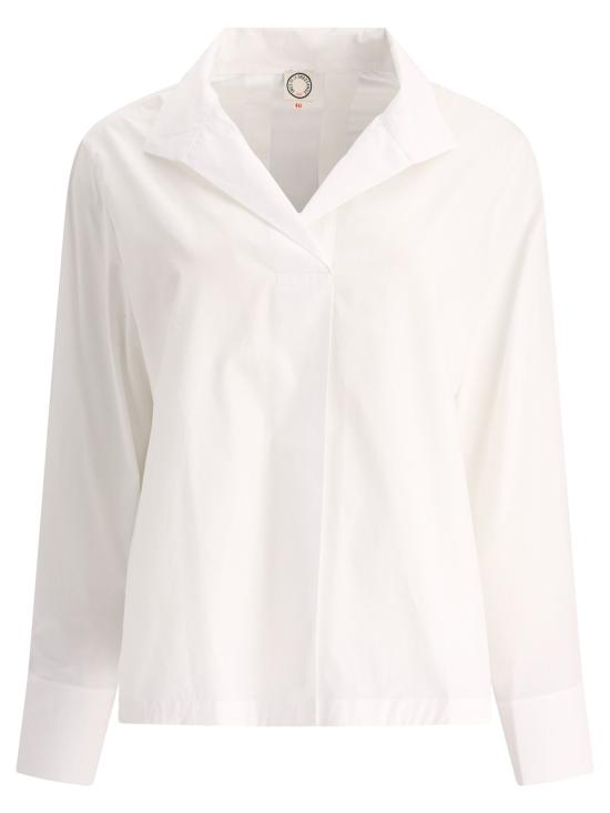 25SS 이네스 드 라 프레상쥬 블라우스 INTT007CO856P100 White