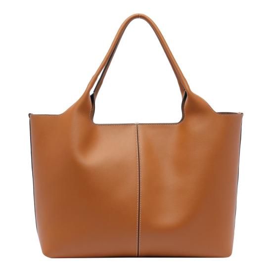 26SS 토즈 미디움 스몰 쇼퍼백 XBWEBRA0250UBL2L83 BROWN - TODS