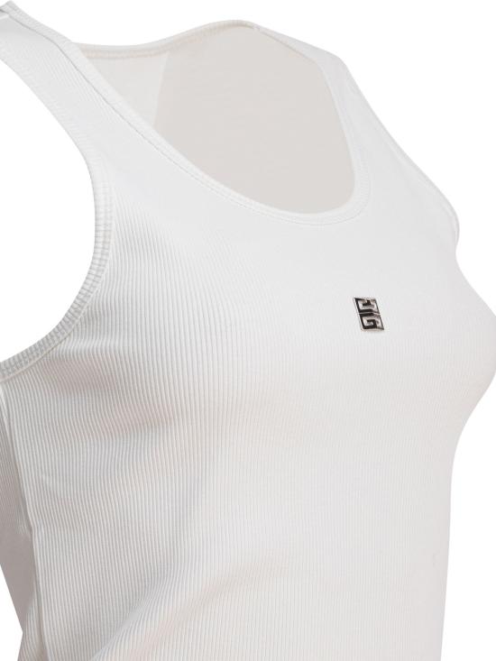 25SS 지방시 민소매 티셔츠 BW70CH3YHY100 White - GIVENCHY