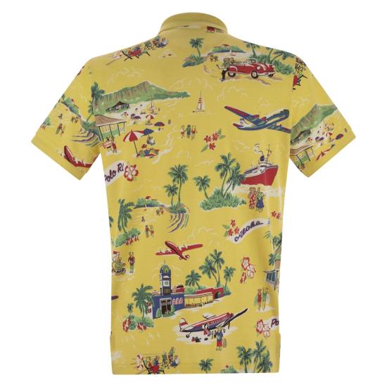 25SS 폴로 랄프로렌 폴로 티셔츠 710963485 YELLOW - POLO RALPH LAUREN