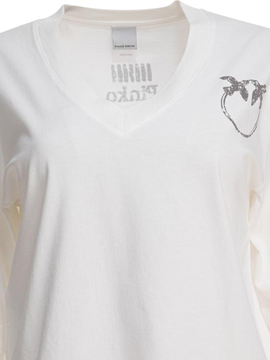 25SS 핑코 탑 104606A2D0Z05 White - PINKO