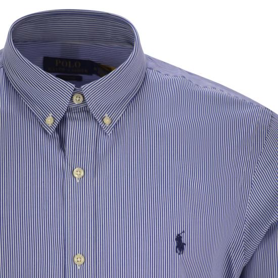  폴로 랄프로렌 긴팔 셔츠 710928254 WHITE BLUE - POLO RALPH LAUREN