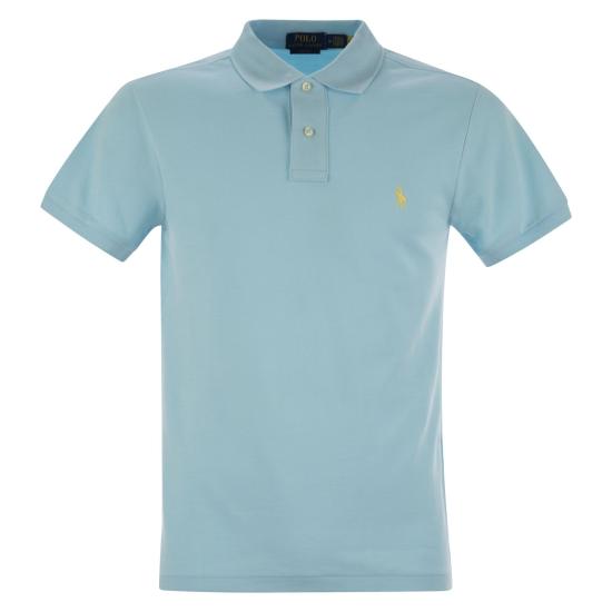 25SS 폴로 랄프로렌 폴로 티셔츠 710536856 LIGHT BLUE