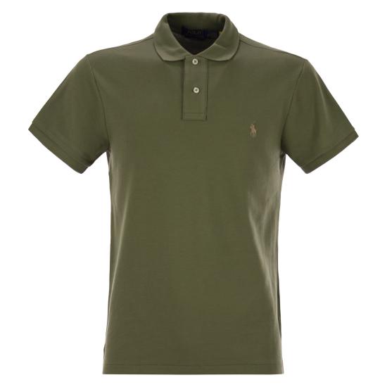  폴로 랄프로렌 폴로 티셔츠 710536856 MILITARY GREEN
