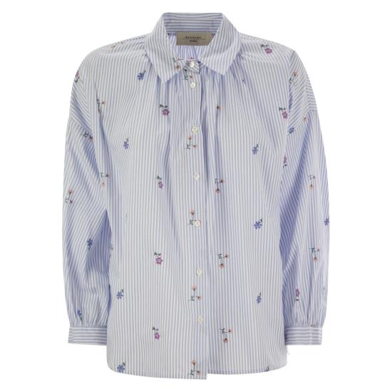 25SS 위켄드막스마라 블라우스 2515111132600 LIGHT BLUE