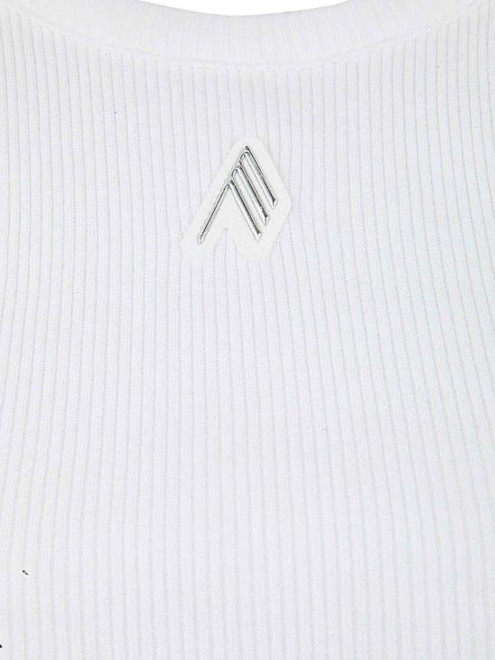 24FW 디 아티코 민소매 티셔츠 241WCT229J038001 White - THE ATTICO