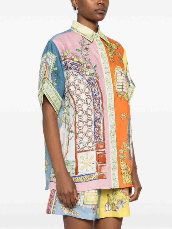  ALMAIS 블라우스 4204TMULTI Multicolour - OTHER BRANDS