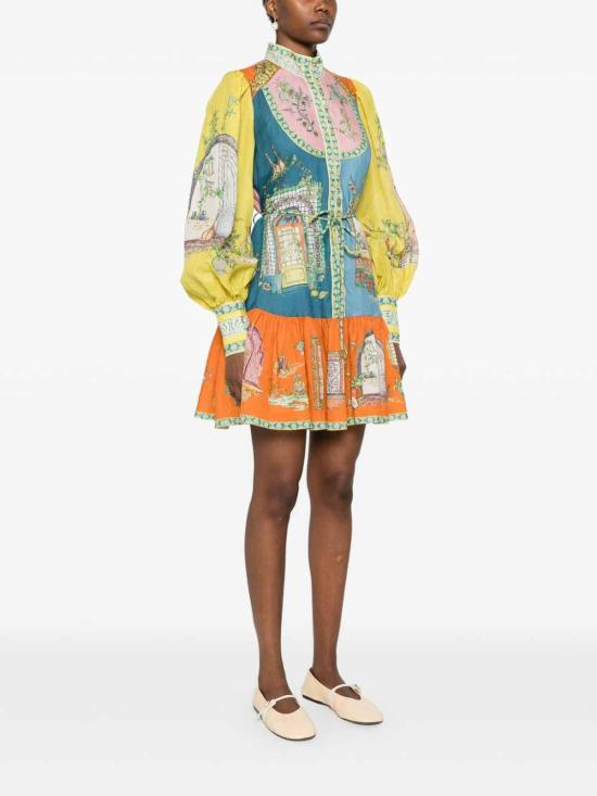  ALMAIS 숏 원피스 4203DMULTI Multicolour - OTHER BRANDS