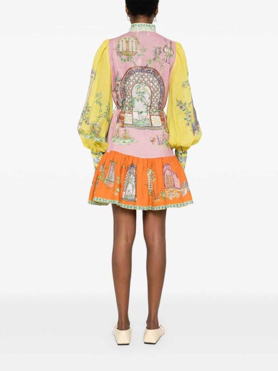  ALMAIS 숏 원피스 4203DMULTI Multicolour - OTHER BRANDS