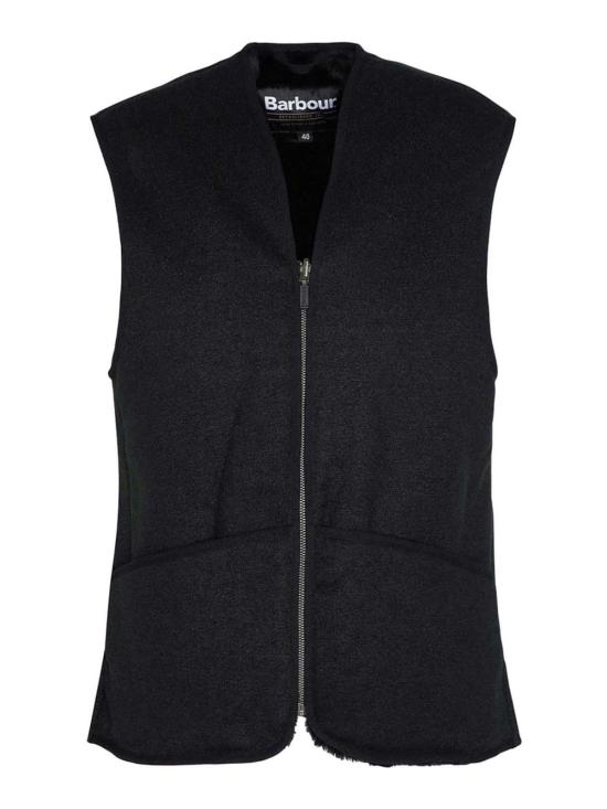 26FW 바버 베스트 MLI0004BK11 Black