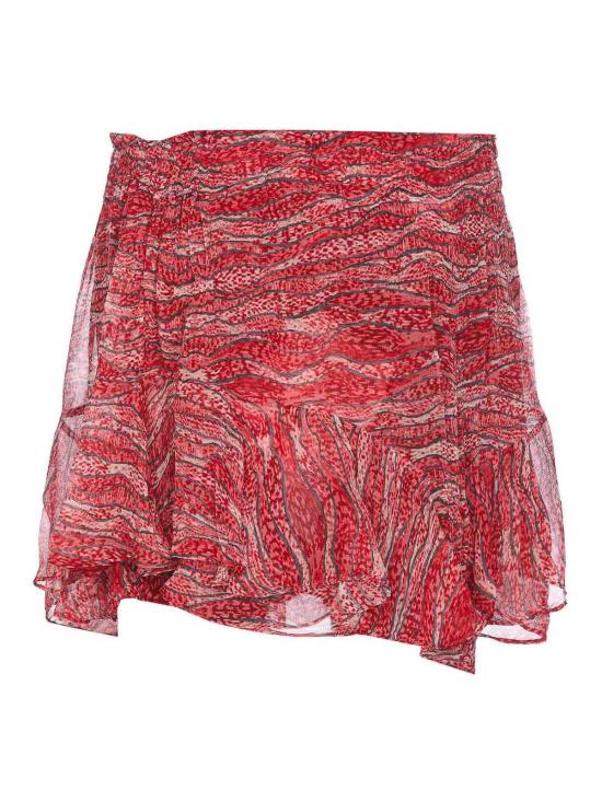  이자벨마랑에뚜왈 숏 스커트 SH0018FAC1J07E70RD Red - ISABEL MARANT ETOILE