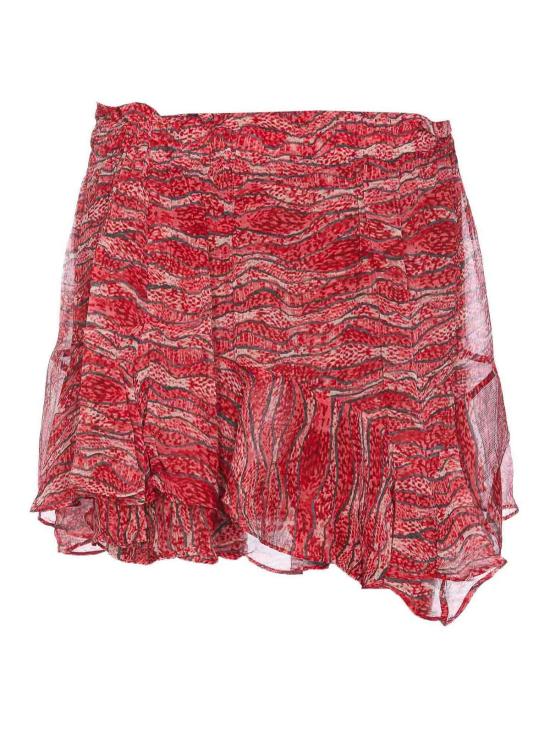  이자벨마랑에뚜왈 숏 스커트 SH0018FAC1J07E70RD Red