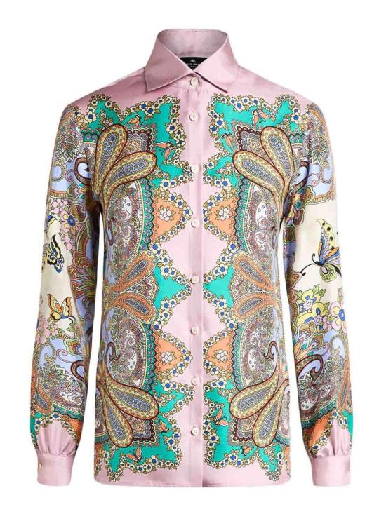  에트로 블라우스 WRIA0019AK777X0874 Green