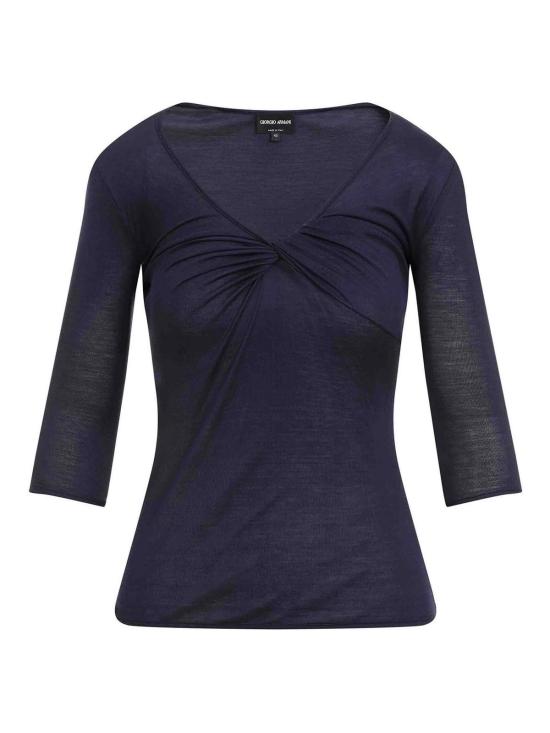  조르지오 아르마니 스웨터 6DAM51AJHWZUBW6 Blue