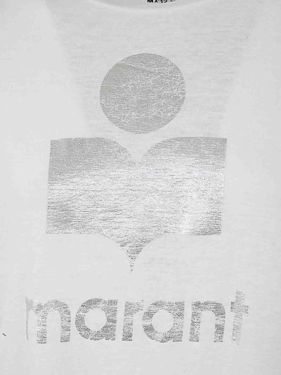  이자벨마랑에뚜왈 반팔 티셔츠 TS0001FBA1N10E20WH White - ISABEL MARANT ETOILE