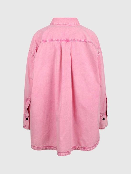  디 아티코 셔츠 250WCB00068DDC098AA026 Pink - THE ATTICO