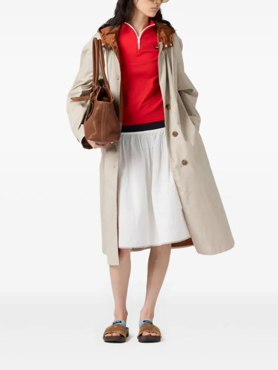 25SS 미우미우 숏 스커트 MG2425SOOO 163M F0009 BIANCO - MIU MIU