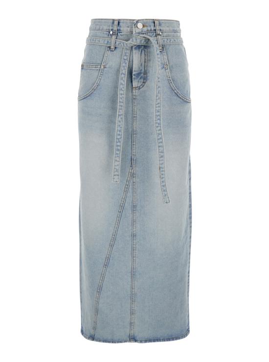 25SS 로우클래식 데님 스커트 LW251SK11BLBLUE Blu