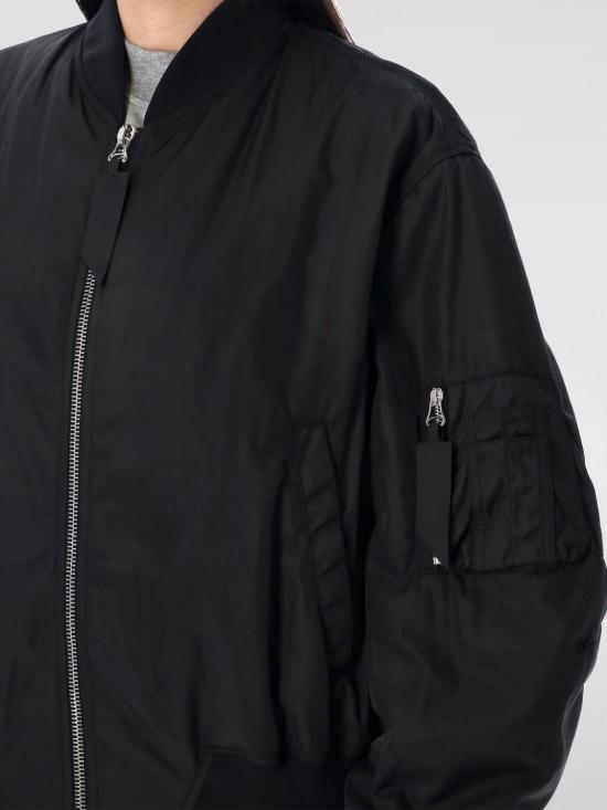 25FW 디 아티코 봄버 자켓 250WCB00070PLL001AA 100 Black - THE ATTICO