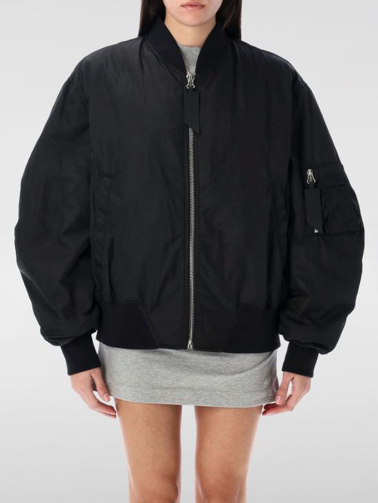 25FW 디 아티코 봄버 자켓 250WCB00070PLL001AA 100 Black