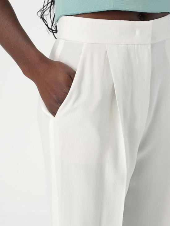 25FW 엠포리오 아르마니 팬츠 0NP3BT02003 101 White - EMPORIO ARMANI