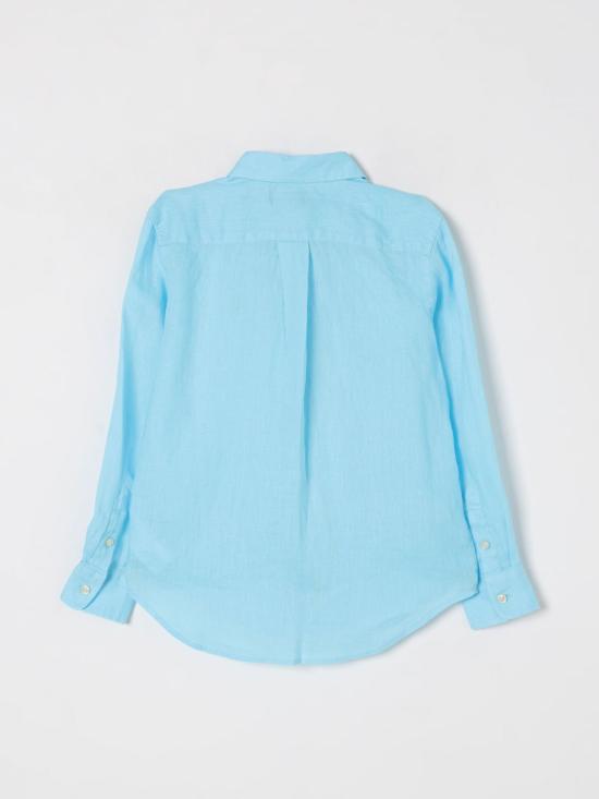 25FW [키즈] 폴로 랄프로렌 셔츠 323967600 007 Blue - POLO RALPH LAUREN