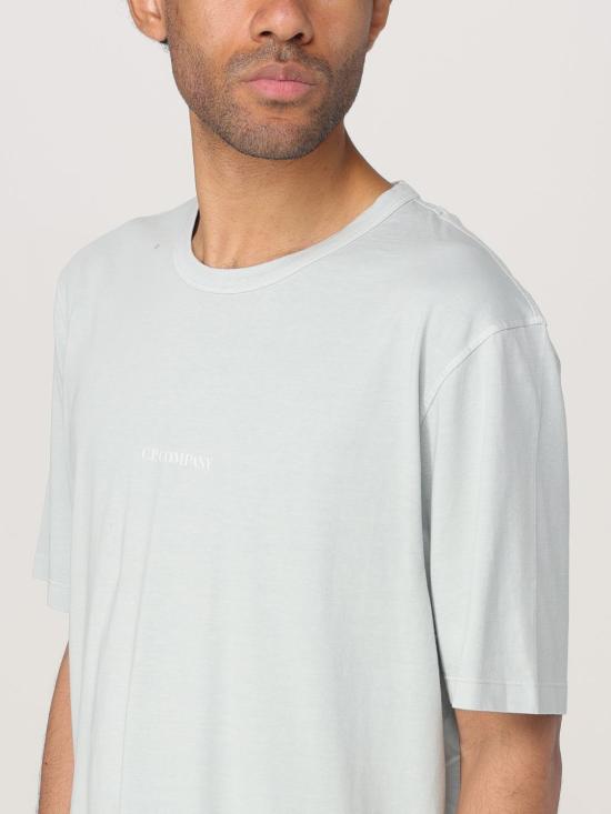 25FW 씨피 컴퍼니 반팔 티셔츠 18CMTS085A005431R 800 White - C.P. COMPANY