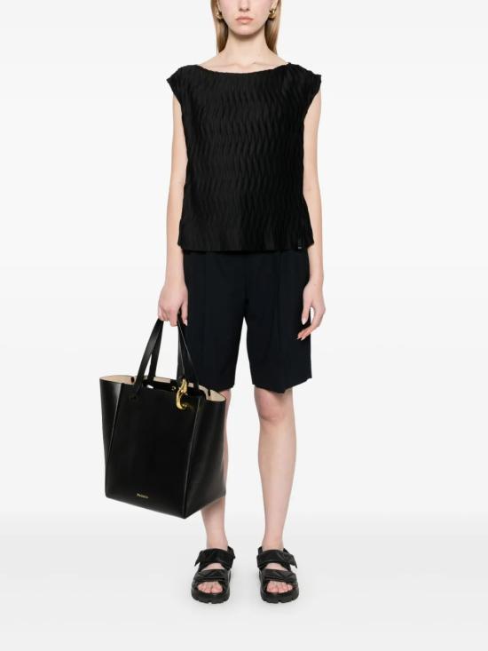 25SS 에르노 민소매 티셔츠 JG000272D521029300 Black - HERNO