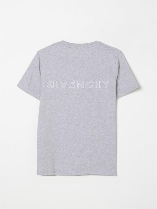 25SS [키즈] 지방시 티셔츠 H30729 A01 Grey - GIVENCHY