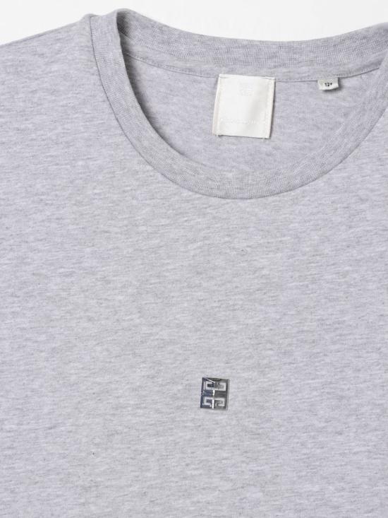 25SS [키즈] 지방시 티셔츠 H30729 A01 Grey - GIVENCHY