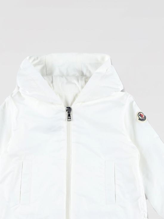 25FW [키즈] 몽클레어 캐주얼 자켓 1A0001253A5E 032 White - MONCLER