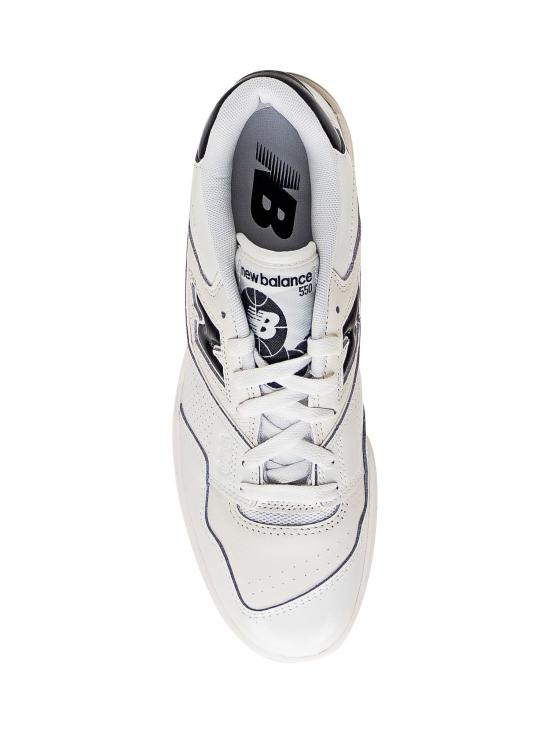 뉴발란스 스니커즈 BB550YKF WHITEBLACK WHITE BLACK - NEW BALANCE