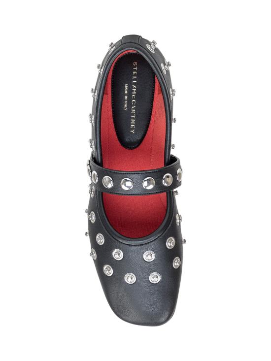 24FW 스텔라 맥카트니 플랫 슈즈 810473W1IL0 1000 BLACK - STELLA MCCARTNEY
