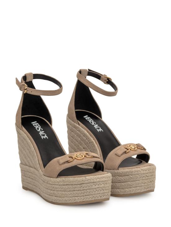 25SS 베르사체 샌들 10141001A11411 1KF9V MASTIC VERSACE GOLD - VERSACE