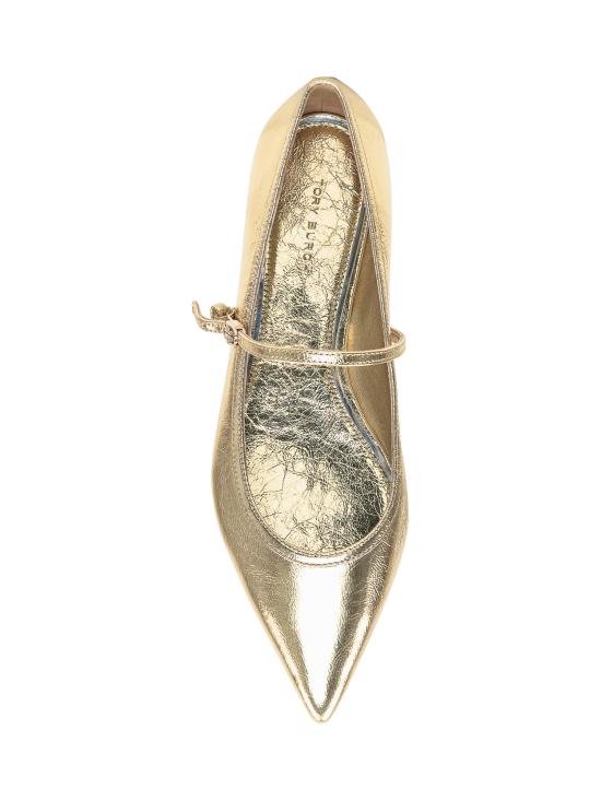 25SS 토리버치 플랫 슈즈 166038 723 GOLD RUSH - TORY BURCH