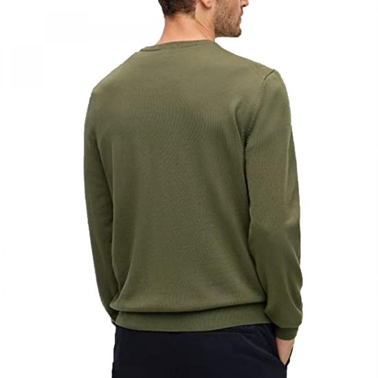  보스 스웨터 50476364 10243935 01 377 Open green - BOSS