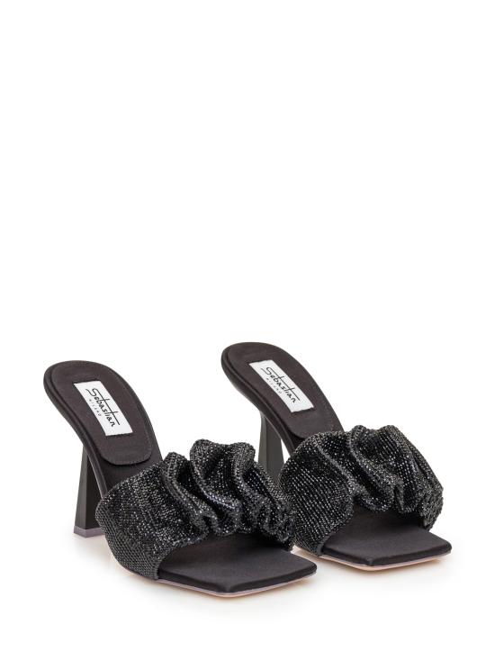  세바스챤 힐/펌프스 SE1113 BLACKCRYSTAL BLACK STRASS CRYSTAL - SEBASTIAN