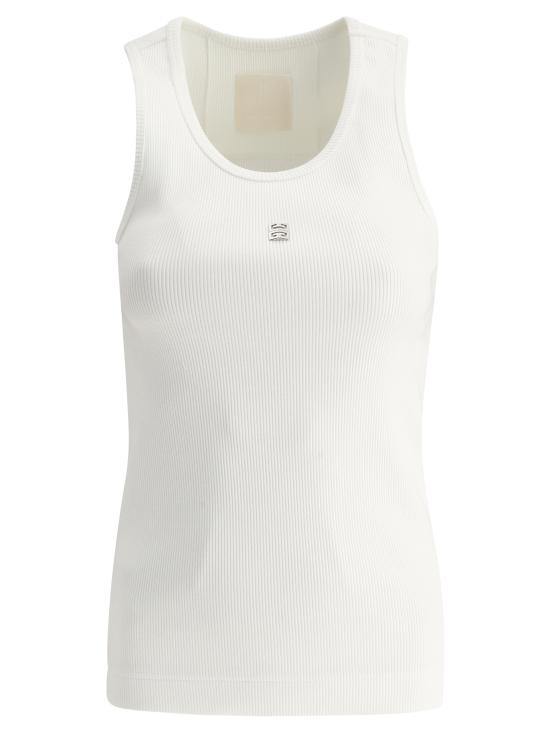 25SS 지방시 민소매 티셔츠 BW70CH30ZL 100 WHITE