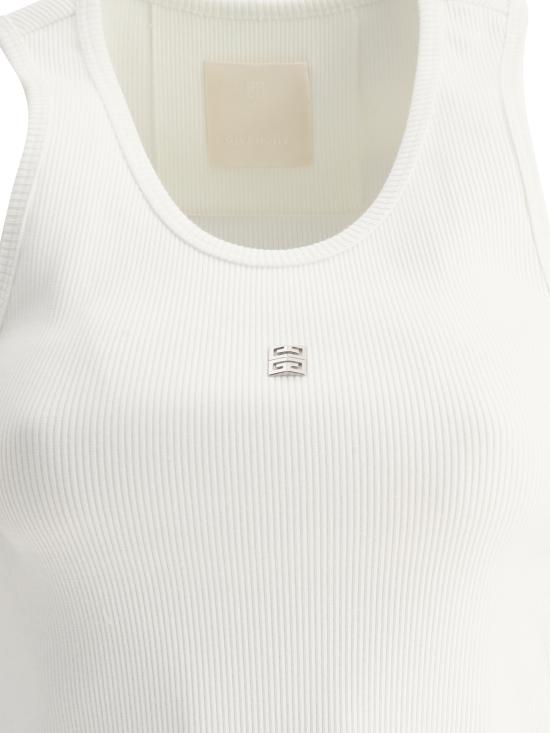 25SS 지방시 민소매 티셔츠 BW70CH30ZL 100 WHITE - GIVENCHY