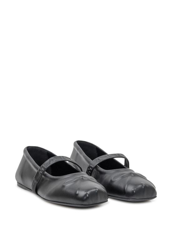 25SS 마르니 플랫 슈즈 MJMS007700P3628 00N99 BLACK - MARNI