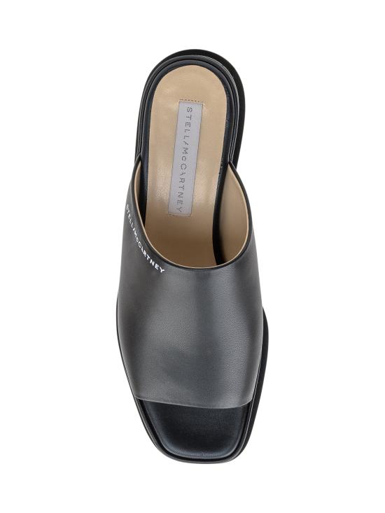 25SS 스텔라 맥카트니 뮬/슬리퍼 810169KP027 1000 BLACK - STELLA MCCARTNEY